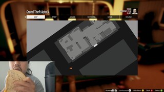 ASMR EATING Fried Egg Sandwich + GRAND THEFT AUTO 5 GAMEPLAY · RANDOM FIGHTS