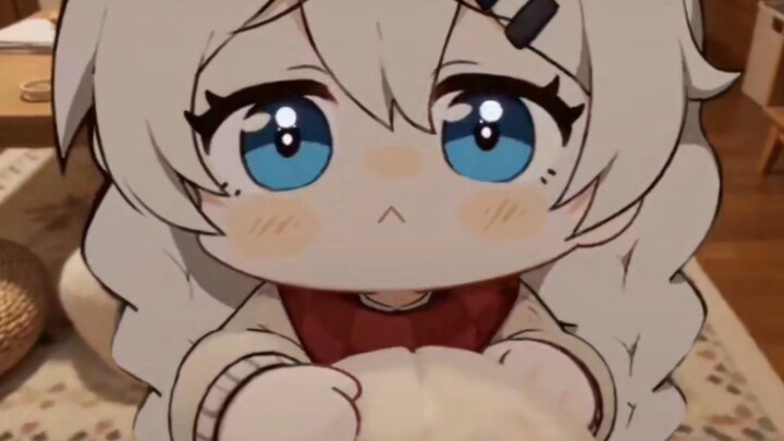 “ไม่มีความสุขเหรอ? งั้นมาดูชี่เป่ากันเลย～”