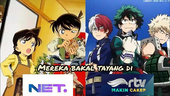Boku no Hero Academia Tayang di RTV? [Feat. Detective Conan x Net.]