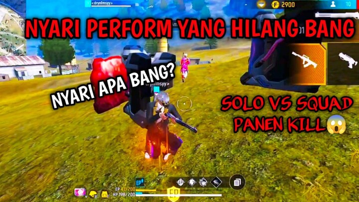 SOLO VS SQUAD PANEN KILL TAPI MALAH GAGAL BOOYAH 😱