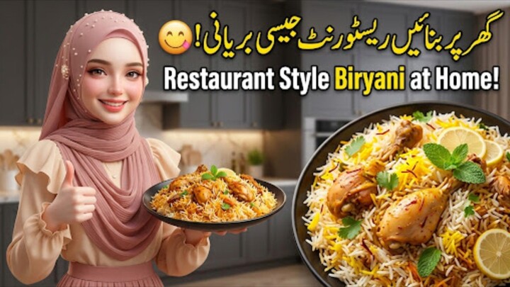 How to make chicken misalydar biryani recipe