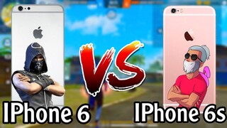 IPhone 6 VS IPhone 6s Plus 📲 Free Fire 🥶⚡