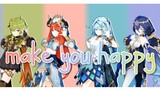 [ Genshin Impact MMD*4K]✦ Make you happy ✦Are all the girls in Sumi so cute!