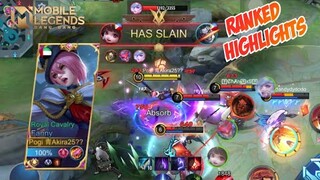 Freestyle Killer in Ranked Mode?Fanny Ranked Highlights||PART 8|| MOBILE LEGENDS BANG BANG||