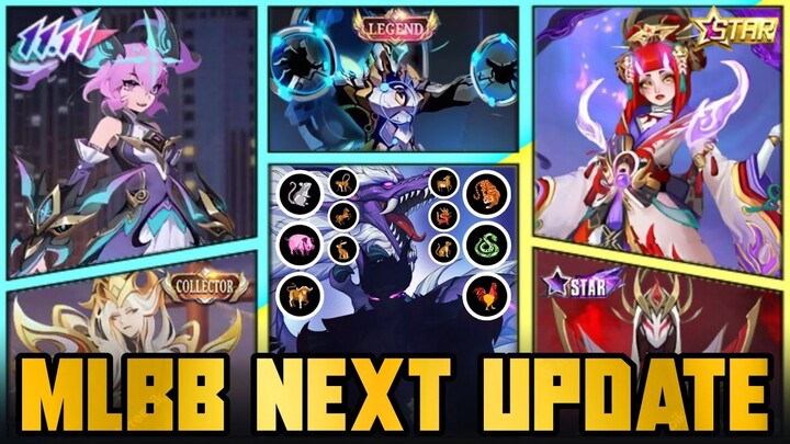 30+ NEW UPCOMING COSMETICS - NEW ZODIAC - REVAMPED HERO | Mobile Legends: Bang Bang #whatsnext