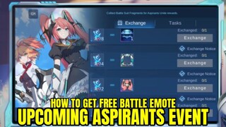 [ Tutorial ] How To Get Layla Aspirants Emote For Free | Aspirants Unite Special Bonus Event | MLBB