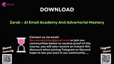 [COURSES2DAY.ORG] Zarak – AI Email Academy And Advertorial Mastery