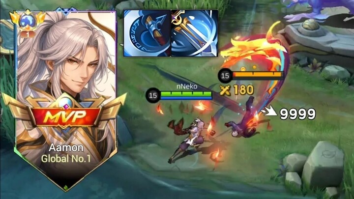 100_ BROKEN NEW HERO OBSIDIA MONSTER GOLD LANE! - OBSIDIA MLBB GAMEPLAY