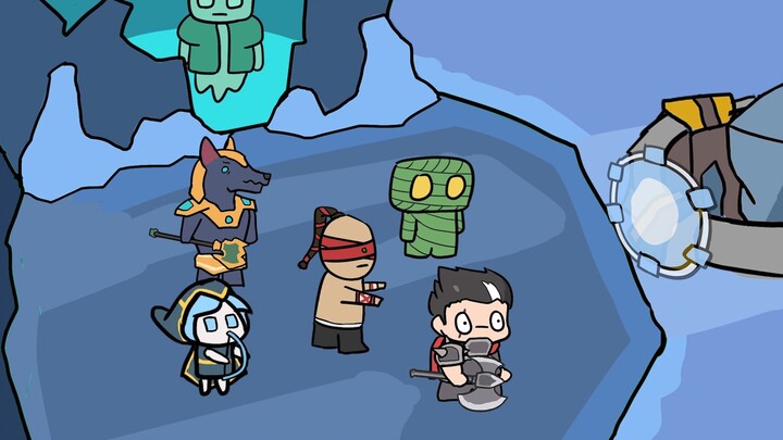 Current status of teammates in lol Brawl (lol animation)