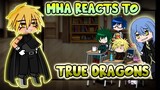MHA/BNHA Reacts To Rimuru Tempest "True Dragons" || Gacha Club ||
