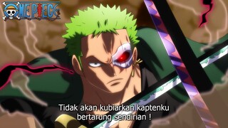 FULL REVIEW OP 1121 - EDAN! ZORO MENGGUNAKAN KEKUATAN PENUHNYA UNTUK MELAWAN GOROSEI