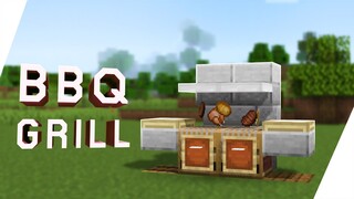 Cara Membuat Working BBQ Grill - Minecraft Tutorial Indonesia