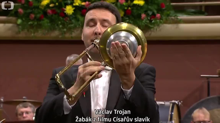 [Music] Trombone as a Frog in "Cisaruv Slavík"