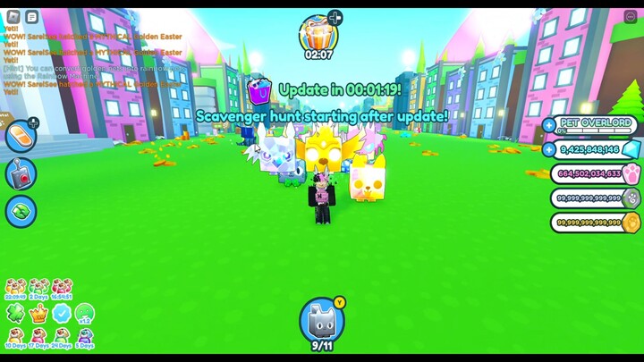 ROBLOX (Pet Simulator NEW UPDATE)!! #wost up date ever