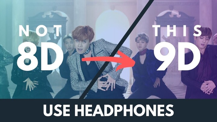 BTS - Blood Sweat & Tears (9D Audio)