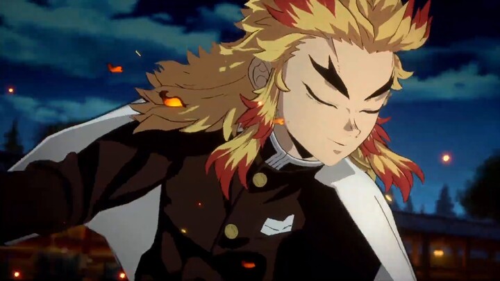Demon Slayer: Fire God Blood Wind Tan "Flame Pillar" Rengoku Kyojuro Demo
