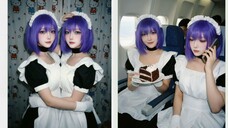 Kaede x Suzu Cosplay 😅💜 Anime Twins