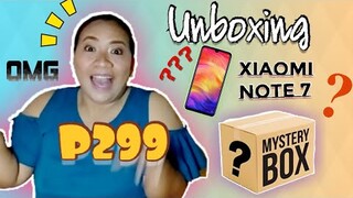 MYSTERY BOX UNBOXING P299 WORTH FROM LAZADA