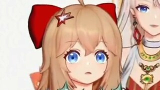 Naibao: "Kencangkan!" Xiaoran: O△O