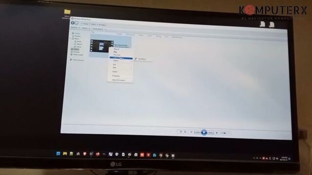 MENGHUBUNGKAN VIDEO DI KOMPUTER OTOMATIS TERSAMBUNG DI TV TANPA KABEL