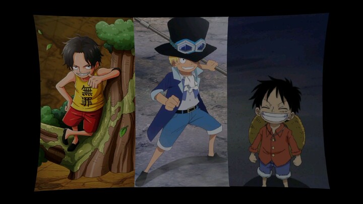 ACE SABO LUFFY#ONE PIECE