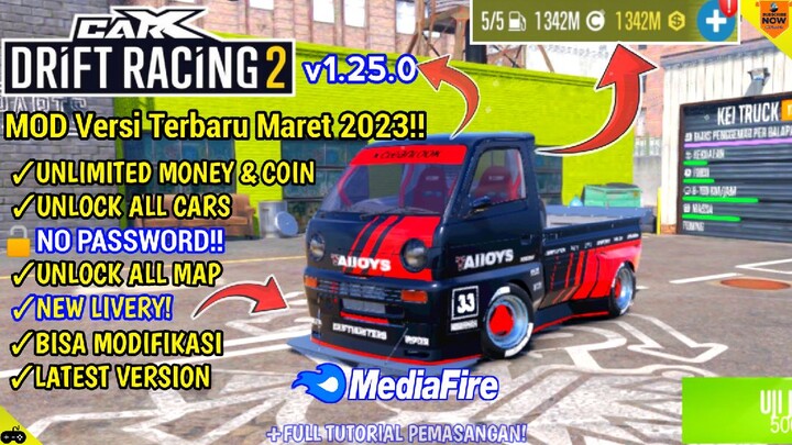 UPDATE!! CarX Drift Racing 2 Mod Apk Versi 1.25.0 Terbaru 2023 - Unlimited Money & No Password!!
