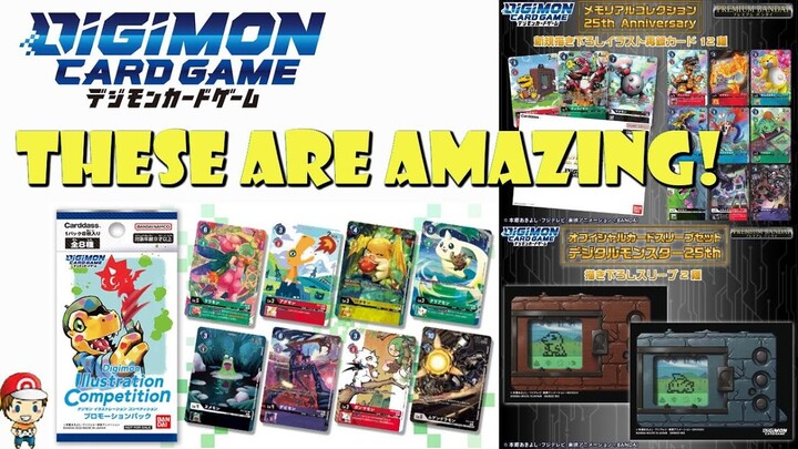 Amazing New 25th Anniversary & Museum (!?) Promos Revealed! (Digimon TCG News)