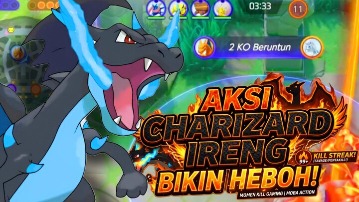 AKSI CHARIZARD IRENG BIKIN HEBOH! - Pokemon Unite Montage