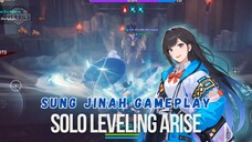 Sung Jinah Gameplay‼️Gokil banget sih kekuatannya bikin terpesona 😍 - Solo Leveling Arise