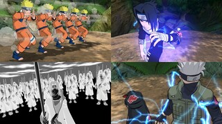 All Ultimate Jutsus - Naruto: Clash of Ninja Revolution (HD)