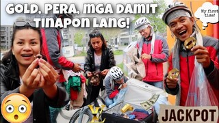 DUMPSTER DIVING IN GERMANY! KALKAL BASURA! MAY GOLD, PERA, UKAY2! FIRST TIME NI DIKO! TEAM BLENDED