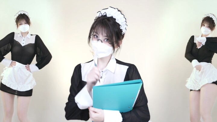 When your maid has to take math test? "New Formosa Macho Dance" Bai Lu |