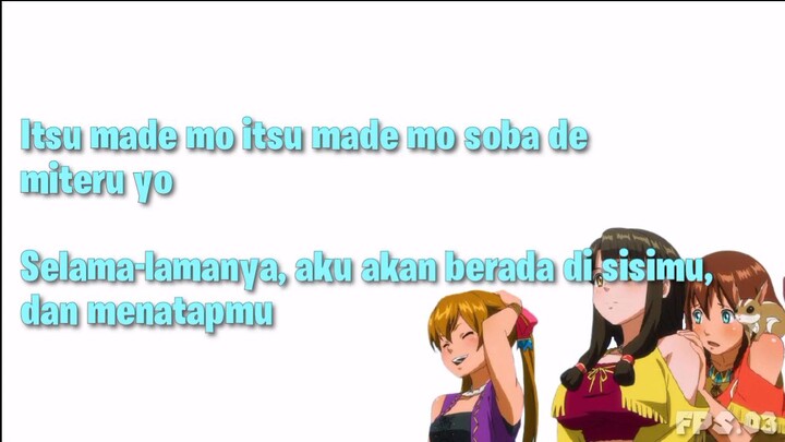 lirik Sora to kimi no message