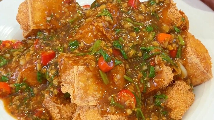 Super easy—just three yuan and you can make sauce-topped tofu that tastes better than street stalls!