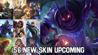 56 UPCOMING NEW SKIN MOBILE LEGENDS (New Hero DAKTEK) - Mobile Legends