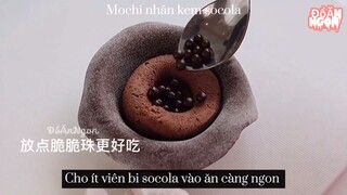 Hướng Dẫn Làm Món: “ MOCHI NHÂN KEM SOCOLA “ hấp dẫn lắm nhaaa #monngonmoingay