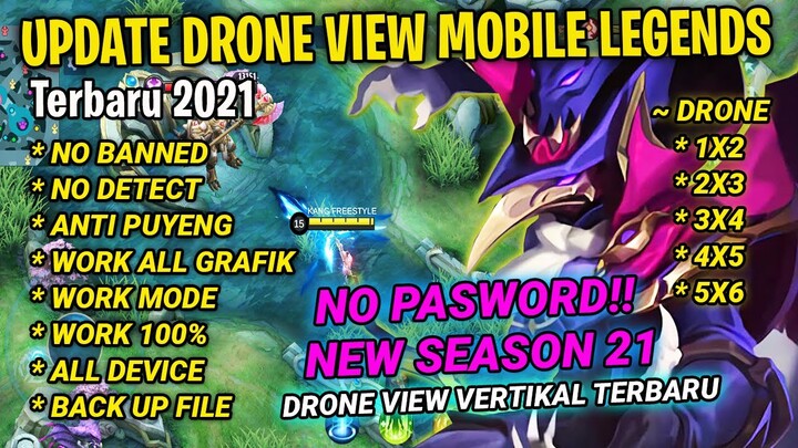 DRONE VIEW MAP MOBILE LEGEND TERBARU 2021 - SEASON 21 PATCH 1.5.88