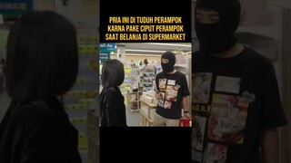 APES BANGET PRIA INI NIAT BELANJA MALAH DI TANGKAP POLISI #alurceritaflim #film