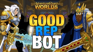 GOOD REP BOT [2025 REP PER TURN IN] - RANK 10 FAST | AQW BOTS 2019