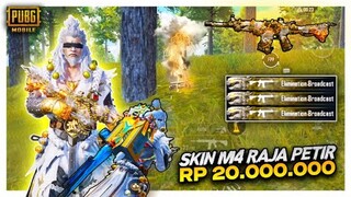 INILAH SKIN M4 BARU RP 20.000.000 LEBIH KEREN DARI SKIN M4 GLACIER , BISA KELUAR PETIR - PUBG MOBILE