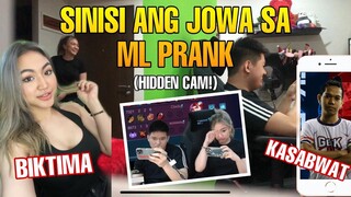 SINISI ANG JOWA SA ML PRANK (KayLeb) | MLBB