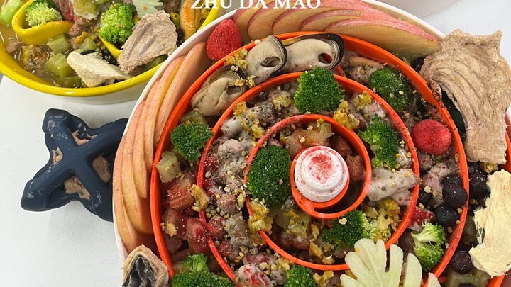 Immersive Three-Dog Meal Pairing | A Toy-Loaded Day