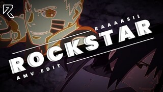 Naruto × Sasuke || Rockstar [AMV]