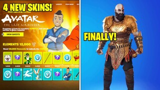 Fortnite Avatar Update! | Kratos & Free Battle Pass