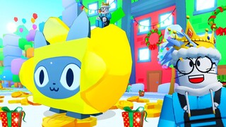 Aku Dapat TITANIC BANANA CAT ... & Mencari 50 Lokasi Rahasia  PRESENT Di Pet Simulator 99