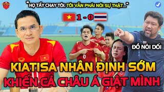 HLV Kiatisak Nhận Định Sớm U23 Việt Nam vs U23 Thái Lan 2/6 Khiến NHM ĐNA Giật Mình