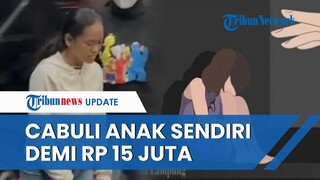 Tampang Lesu Ibu Muda yang Cabuli Anak Sendiri, Tertunduk Serahkan Diri ke Polisi seusai Video Viral