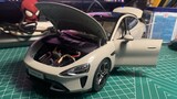 It's rare to get a Xiaomi SU7 car model. Try to transplant the RC remote control car system. How wil