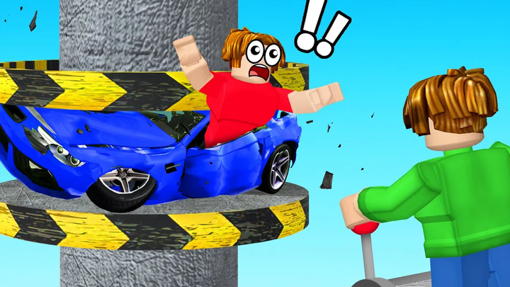 Roblox จำลองการบดรถ! (ผิดไปแล้ว)