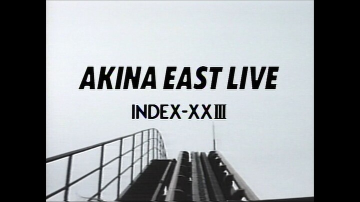 Akina Nakamori - AKINA EAST LIVE INDEX-XXIII